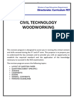 Grade 10 Woodworking Revisionpack Term 3 and 4 - 2024