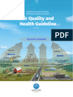 Air Quality and Health Guideline