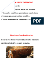 Cours de Mettalurgie Extractive