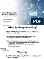 Lecture 1 - Introduction To NN - CET