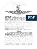 31.574 Homologar Desistimiento Del Procedimiento