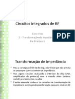 3-Conceitos RF Transformaçao Imp S Param