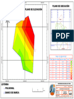 Plano de Elevación de Poligonal