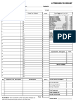 Attendance Sheet MASTER UK