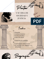 Platón y Su Idea de Sociedad y Justicia - Compressed