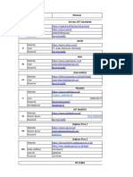 Daftar Rekanan PT. AMT - Oktober