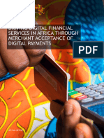 Driving Digital Financial Services in Africa Through Merchant Acceptance of Digital Payment