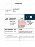 Sesion de Aprendizaje Matematica Tridemensional