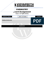 12 Chemistry Board Question - (Haloalkanes and Haloarenes)