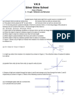 Class X Physics Worksheet