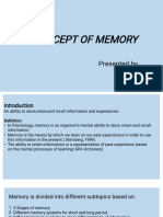 Concept of Memory 