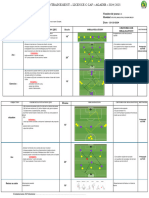 Fiche de Préparation de La Séance Licence C CAF