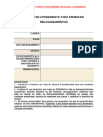 19 Anamnese Terapeutica para Crises em Relacionamentos 60 Questoes