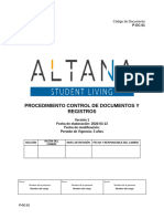 P-GC-01 Proc. Control Doc y Reg