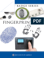 Fingerprinting Merit Badge