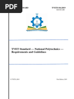 TVETS - 04 - 2019 - National Polytechnics - Requirements and Guidelines