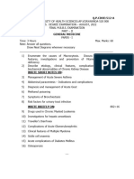 Gen Medicine NTRUHS QP's 2014-2022 PDF