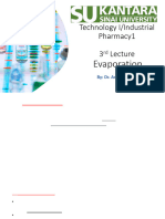 Pharmaceutical Technology I 3rd Lecture