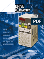 Sysdrive 3G3Mv Ac Inverter