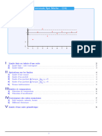 Cours - Limites de Suites