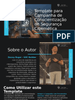 Template para Campanha de Conscientização de Segurança Cibernética - Denny Roger - SOC Tips 2024