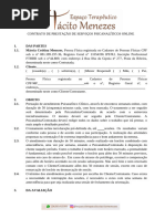 Contrato Atendimento Online