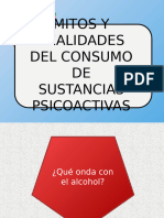 Mitos y Realidades Del Consumo de Sustancias Psicoactivas