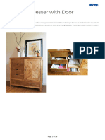 5 Drawer Dresser With Door