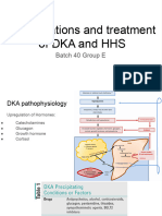 Presentations and Treatment of DKA and HHS