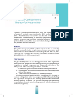 Antenatal Corticosteroid Therapy For Preterm Birth