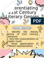 Q2 W1 Differentiating 21st Century Literary Genres