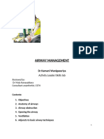 Skills - Air Way Management