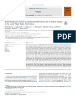 Amobichukwu C.2019Spatio-Temporal Variation in Rainfall-Runoff Erosivity Due To Climate Change