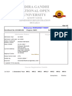 Isms - Ignou.ac - in Changeadmdata AdmissionStatusNew - Asp