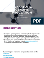 Eukaryotic Genome Regulation1