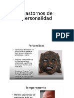 Transtornos de Personalidad