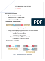 Electricity & Magnetism Notes 1