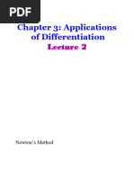 C32 - Applications of Derivatives - Part 2