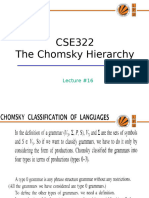 Automata Chomsky Hierarchy