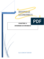 Chapter 5 Business Economics Revision