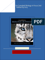 Full Solution Manual For Campbell Biology in Focus 2nd Edition by Urry All Chapters