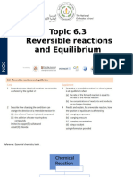 Topic 6.3 Equilibrium Slides 2023