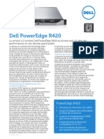 Poweredge r420 Spec Sheet FR