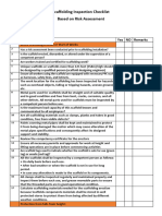 Scaffolding Inspection Checklist 