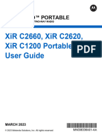 MN008336A01 AA Multilingual MOTOTRBO XiR C2660 XiR C2620 XiR C1200 Portable Radio User Guide