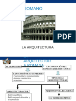 La Arquitectura Romana