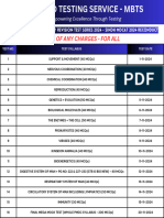 Medbio Testing Service - Mbts