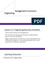 Topic 5 - Organizing - 031804