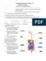 Nutrition in Animals