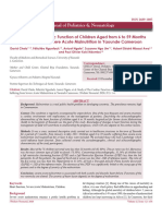 Study of The Cardiac Function of Children Aged From 6 To 59 Months Suffering From Severe Acute Malnutrition in Yaounde Cameroon